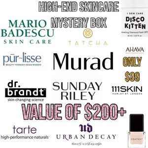 High-End Skincare Mystery Box -Worth Over $200!